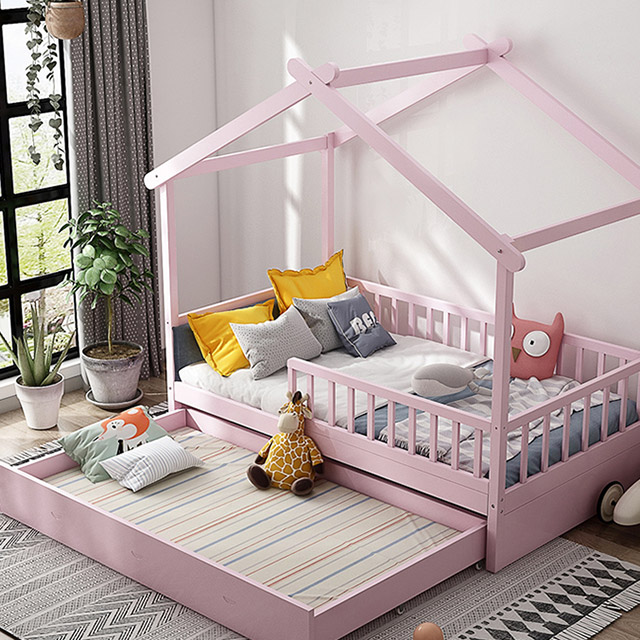 Wood House Child Bed  (1).jpg
