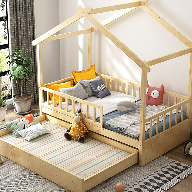 Wood House Child Bed  (3).jpg