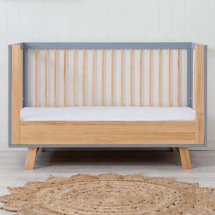 High quality modern wooden furniture solid wood baby cot (6).jpg