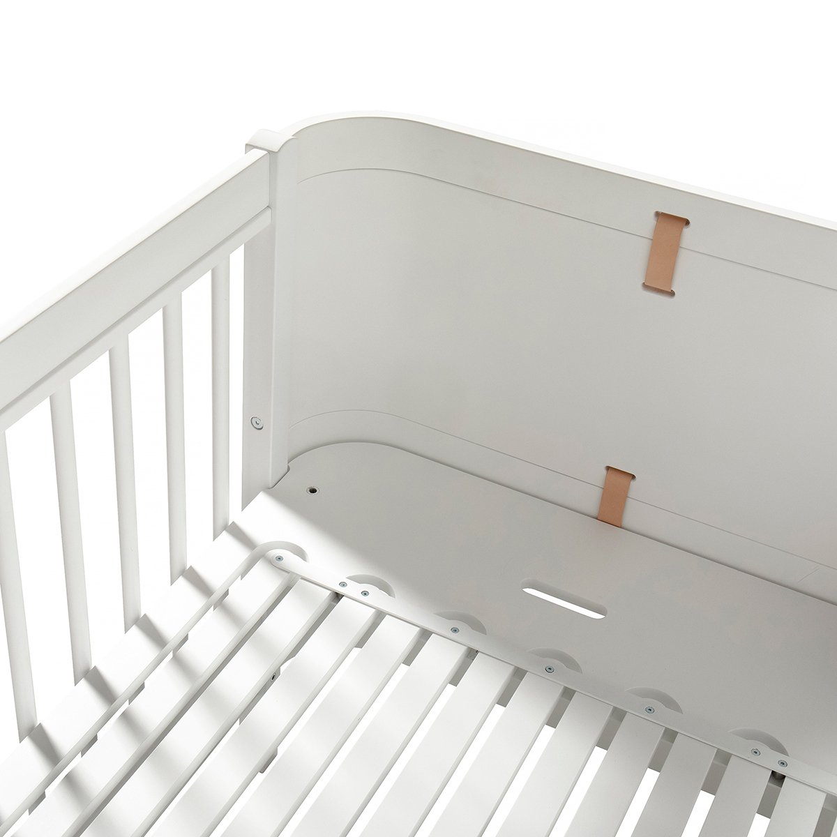 Baby Furniture Wood Mini+ Basic Cot White  (10).jpg