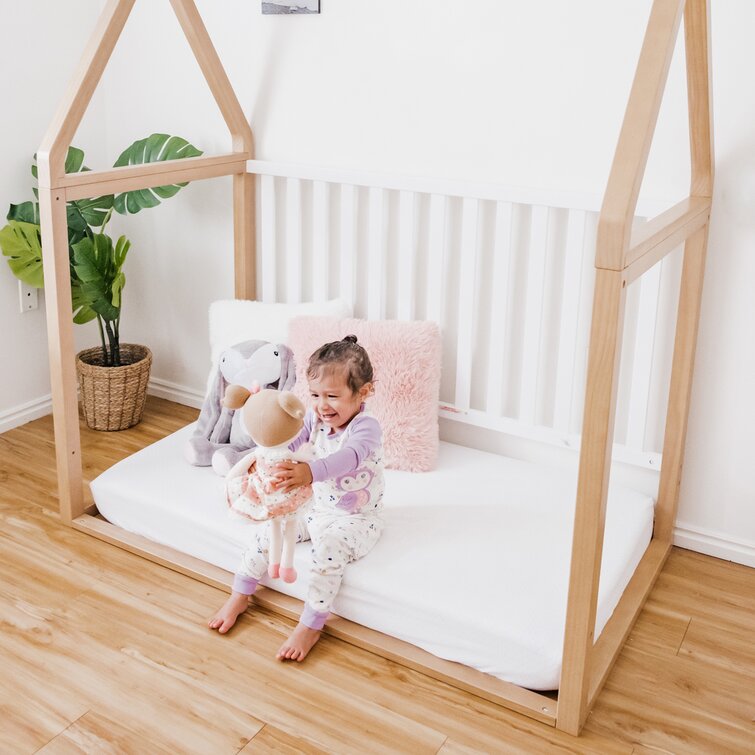 luxury baby cribs kids bed with slidebed New Zealand pine wood, Europe  USA style (2).jpg