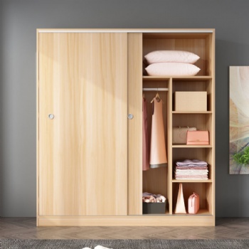 Solid wood cabinet for domestic bedroom