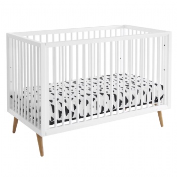 Factory made newborn crib bed luxury wooden modern baby cribs