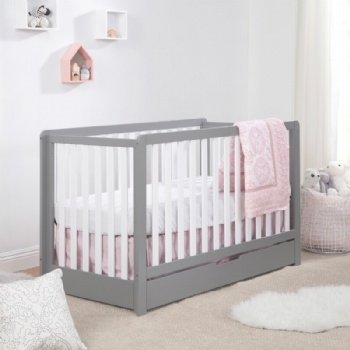 4-in-1 Convertible Crib with Storage