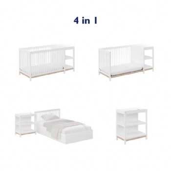 New Born Baby Cot Bed Kids Room Furniture Children Beds Baby Cribs